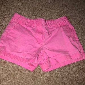 Hot pink shorts
